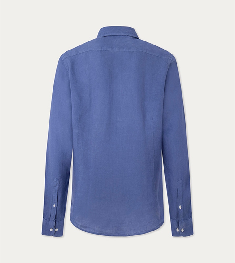 Logo Embroidered Long Sleeves Shirt