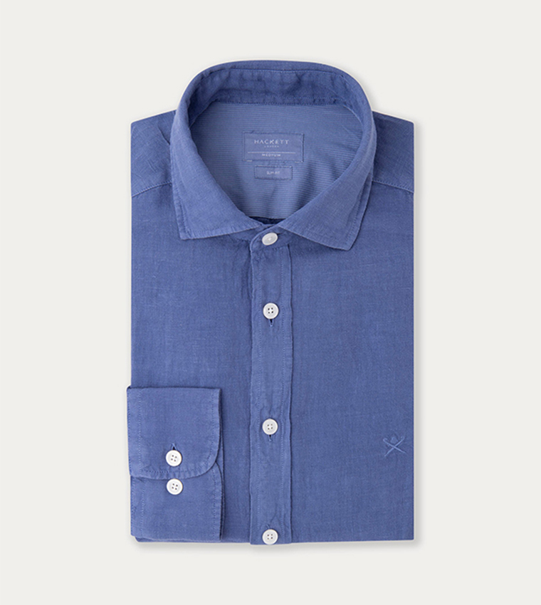 Logo Embroidered Long Sleeves Shirt