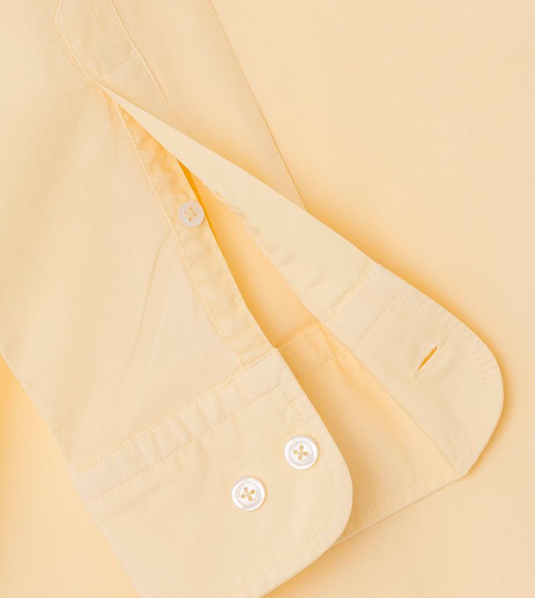 Logo Embroidered Long Sleeves Shirt