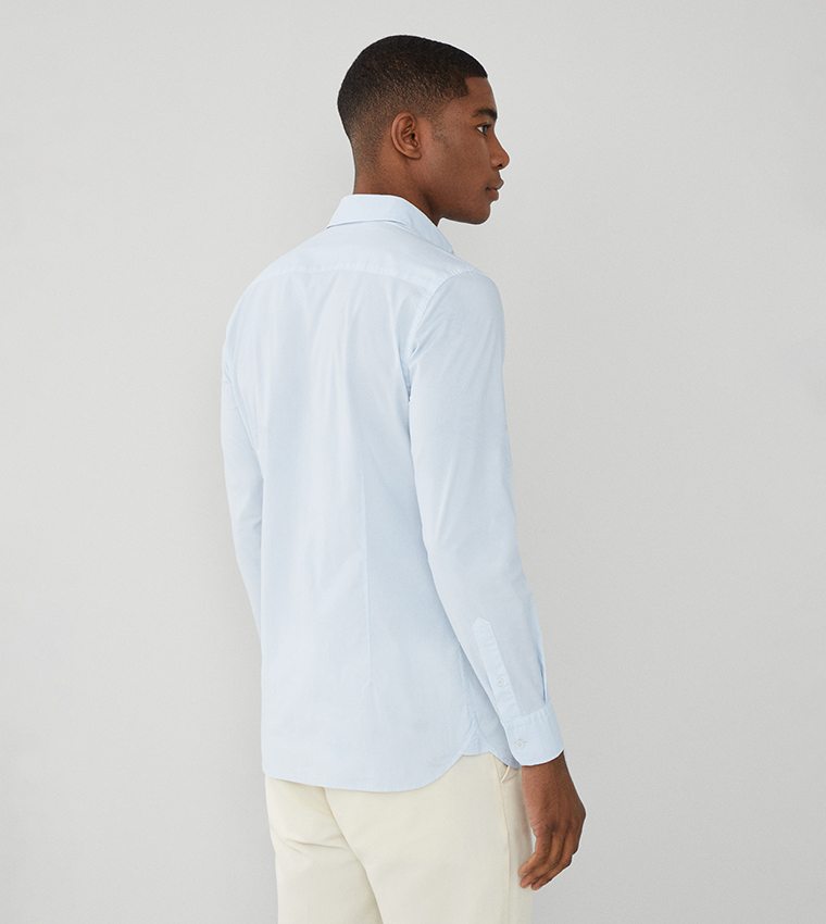 Solid Long Sleeves Shirt 