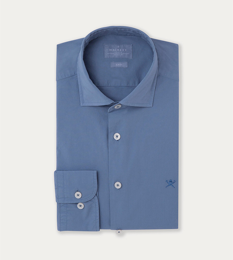 Logo Embroidered Long Sleeves Shirt