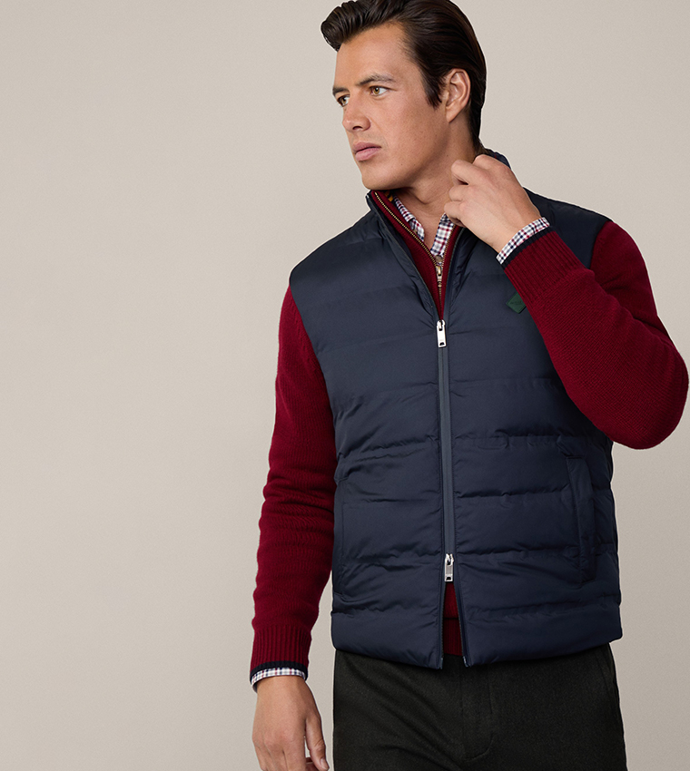 Zippered Heritage Padded Gilet