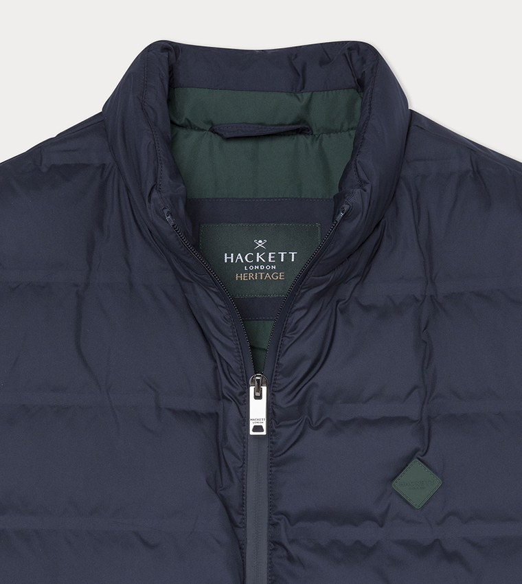 Zippered Heritage Padded Gilet