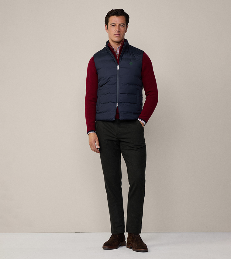 Zippered Heritage Padded Gilet