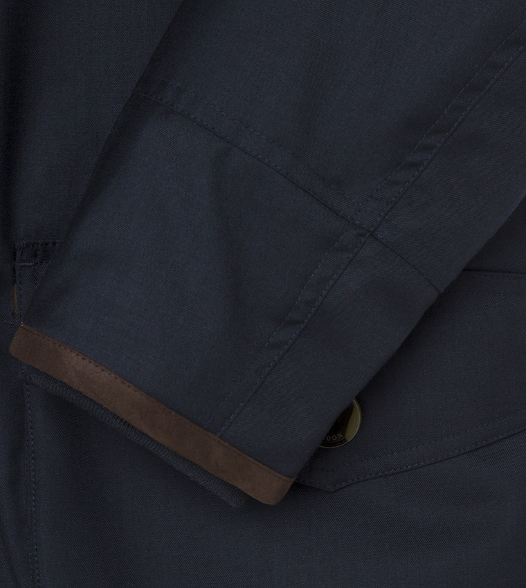 Zippered Water Repellent Hooded Jacket