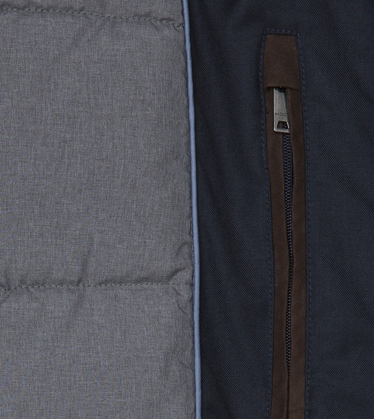 Zippered Water Repellent Hooded Jacket