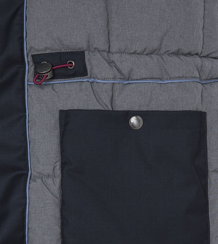 Zippered Water Repellent Hooded Jacket
