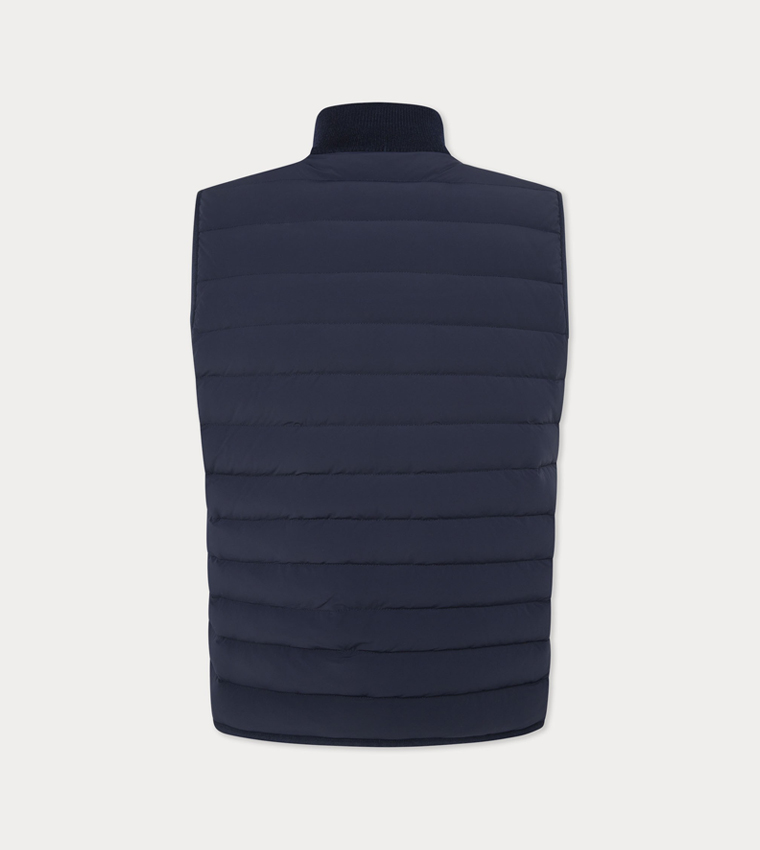 Zippered Reversible Padded Gilet