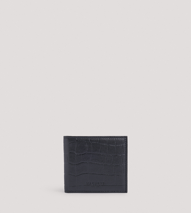 Textured Bi-Fold Wallet