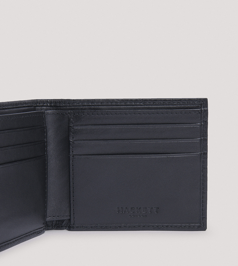 Textured Bi-Fold Wallet