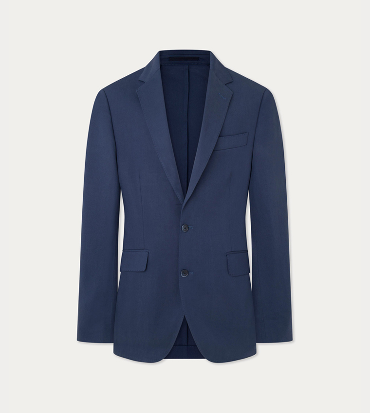 Single Breasted Lapel Collar Blazer