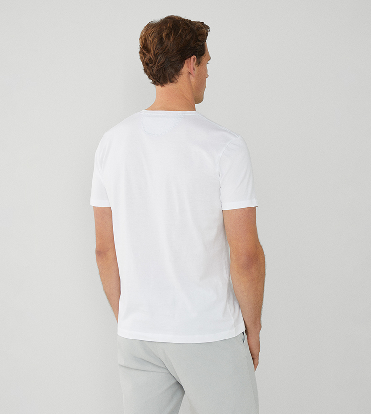 Logo Detail Crew Neck T-Shirt 