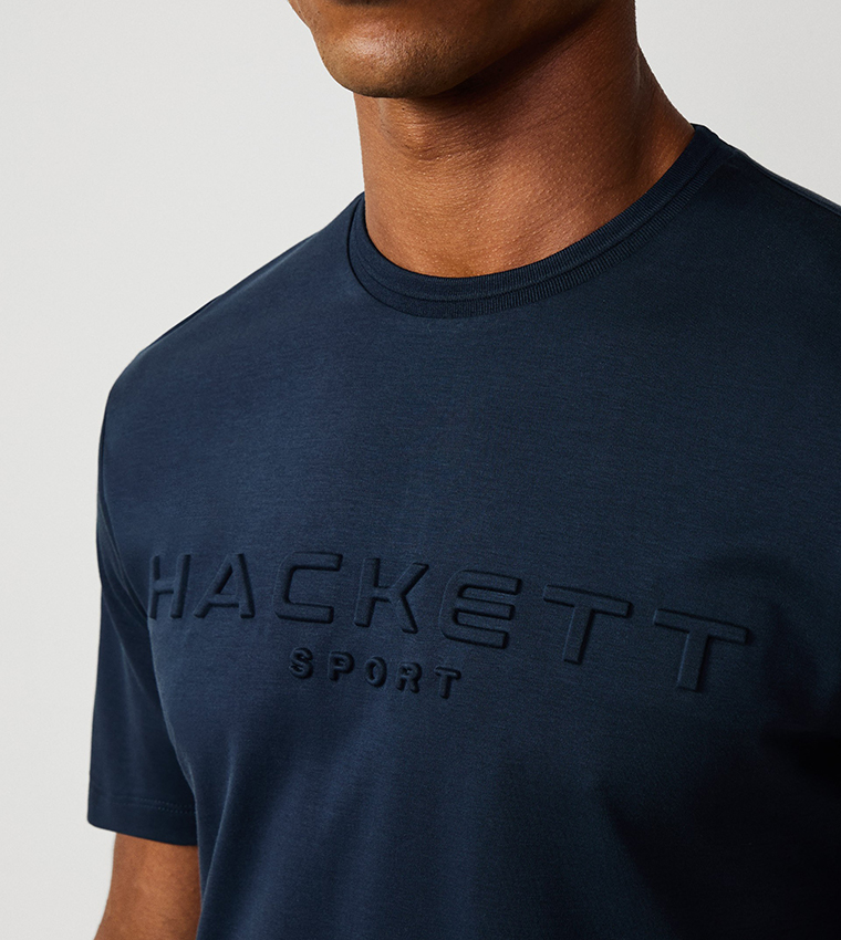 Logo Embossed Regular Fit T-Shirt