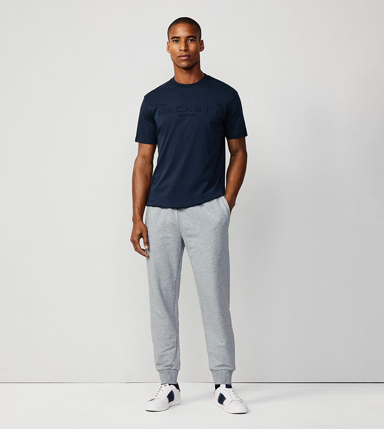 Logo Embossed Regular Fit T-Shirt