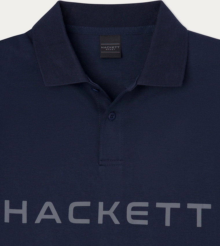 Logo Printed Short Sleeves Polo T-Shirt