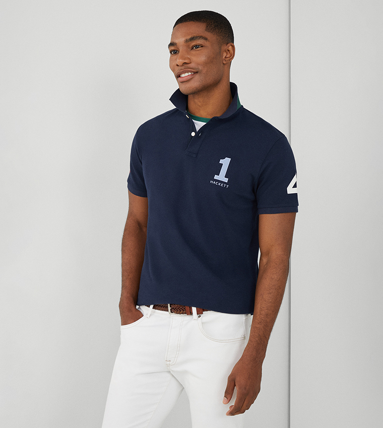 Embroidered Polo T-Shirt 