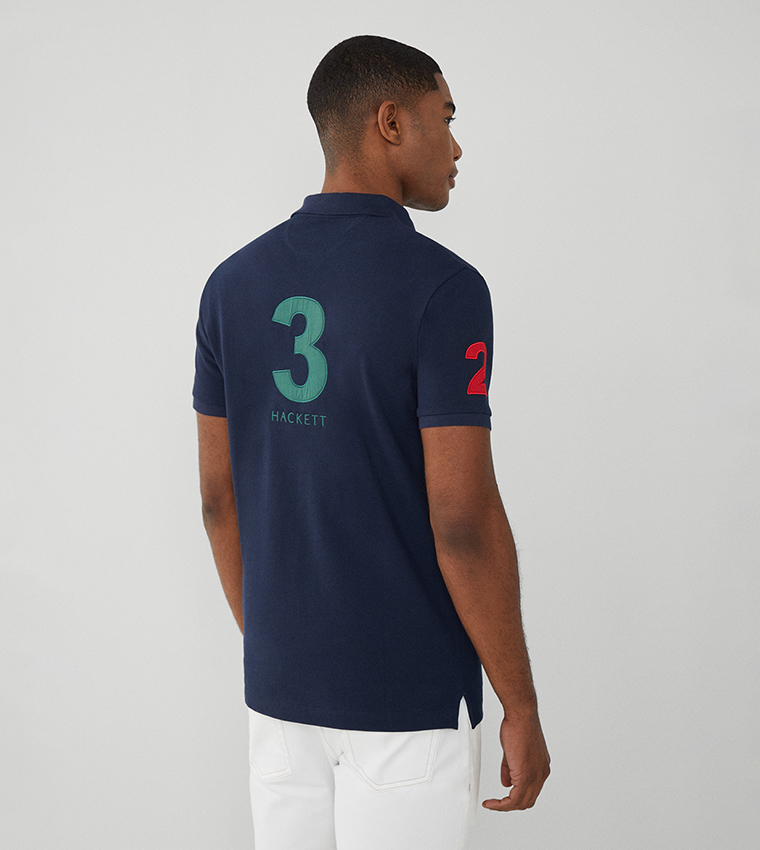 Embroidered Polo T-Shirt 