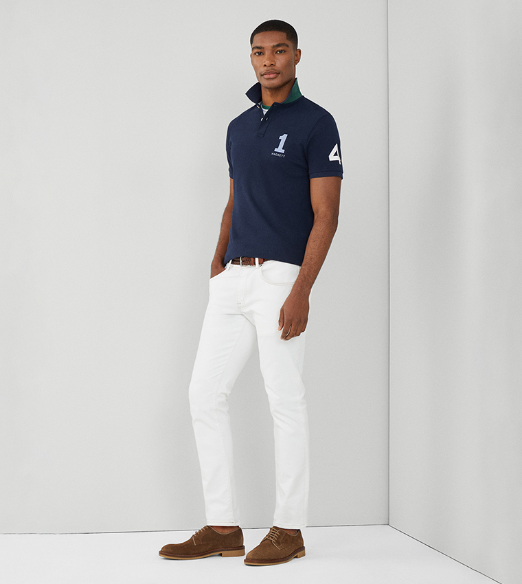 Embroidered Polo T-Shirt 