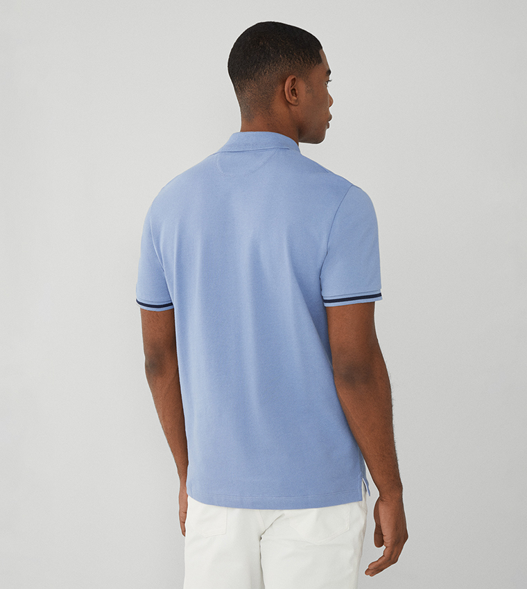 Logo Embroidered Polo T-Shirt 