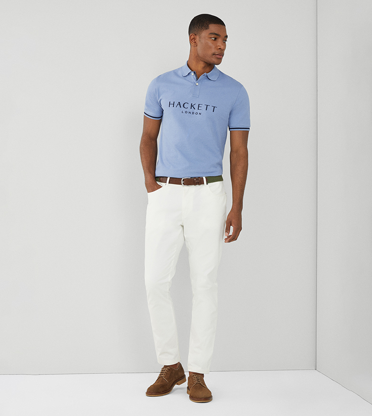 Logo Embroidered Polo T-Shirt 