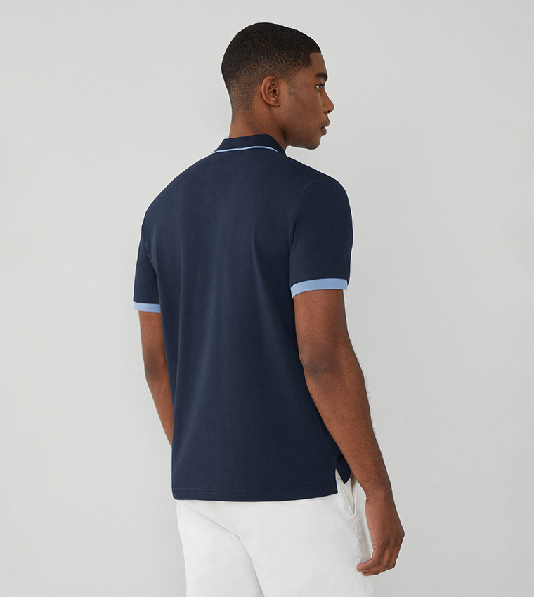 Embroidered Polo T-Shirt 