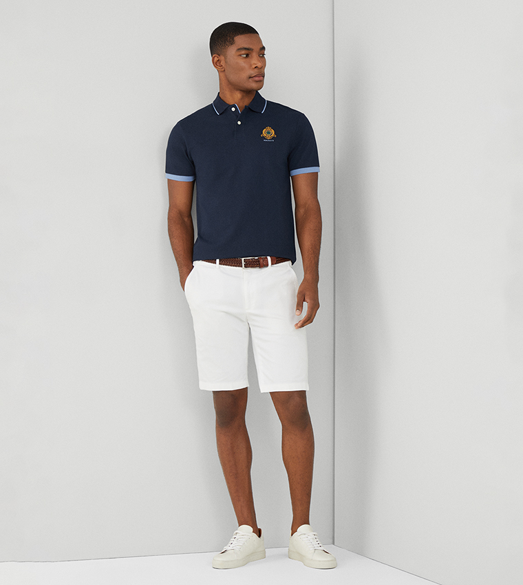Embroidered Polo T-Shirt 