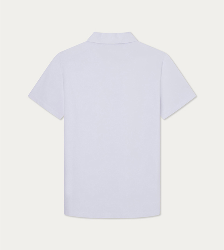 Logo Printed Contrast Detail Polo T-Shirt