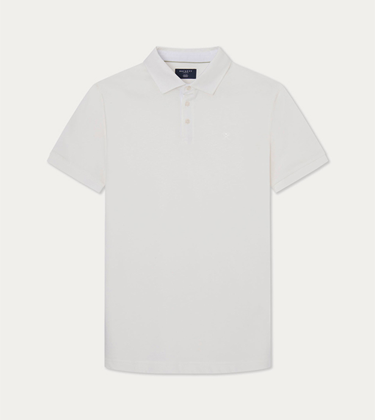 Logo Embroidered Short Sleeves Polo T-Shirt