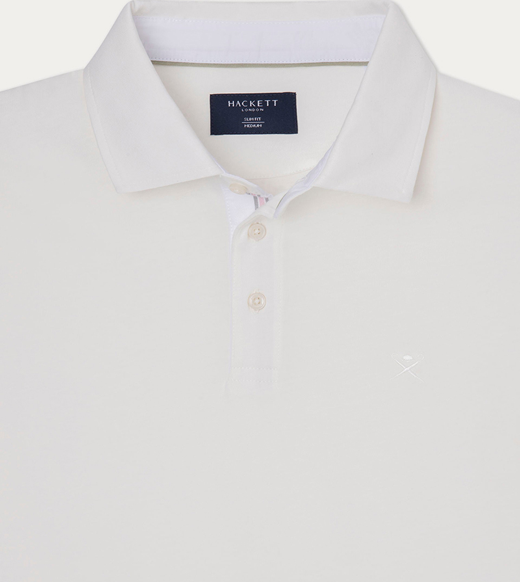 Logo Embroidered Short Sleeves Polo T-Shirt