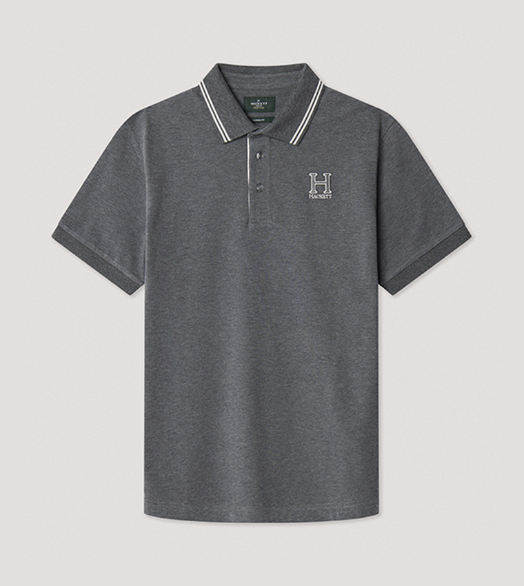 Contrast Tipping Polo T-Shirt