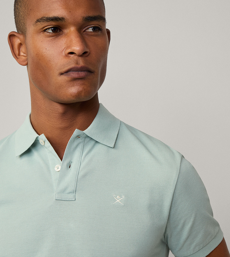 Slim Fit Short Sleeves Polo T-Shirt