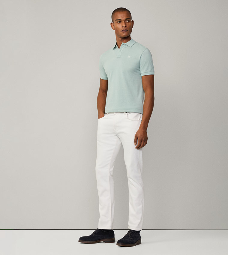 Slim Fit Short Sleeves Polo T-Shirt