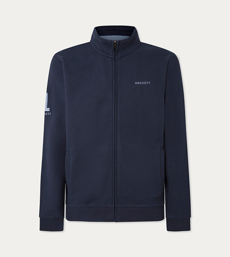 Logo Printed Zip-Through Jacket