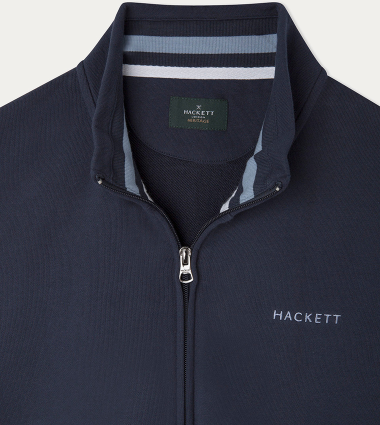 Logo Printed Zip-Through Jacket
