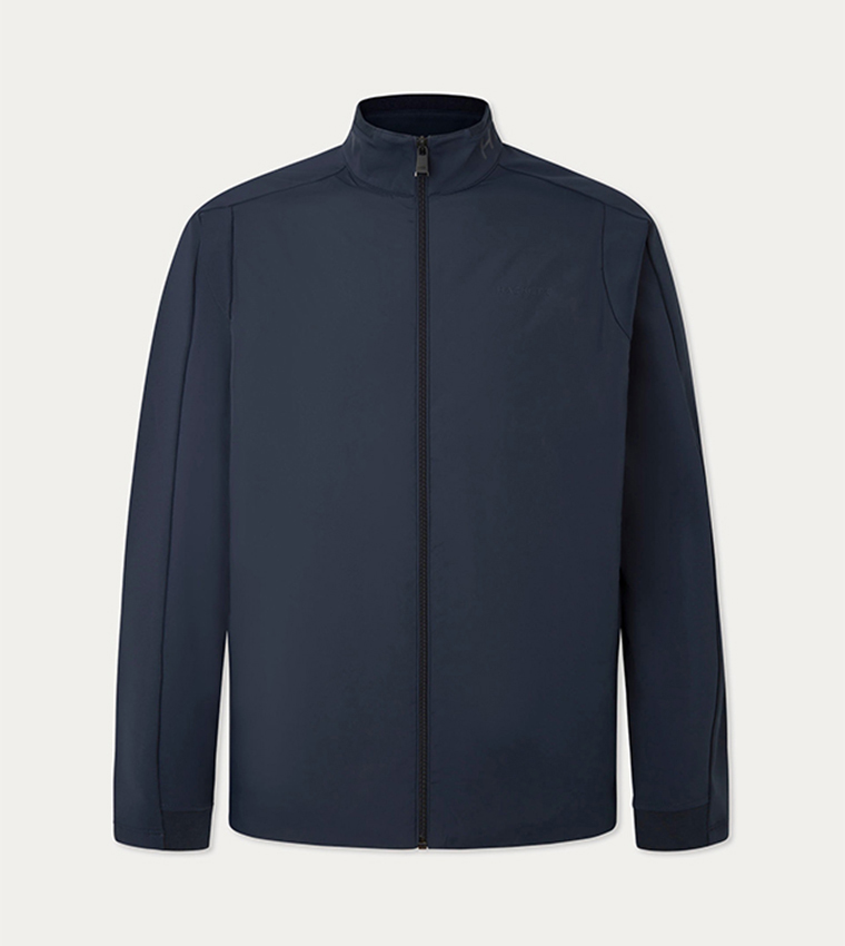 Logo Detail Zip-Through Jacket