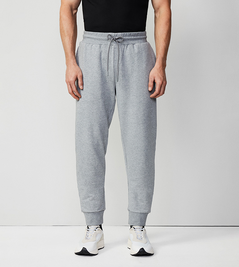 Drawstring Waist Regular Fit Joggers