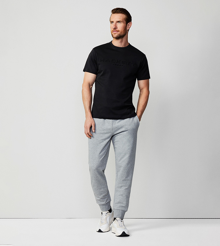 Drawstring Waist Regular Fit Joggers