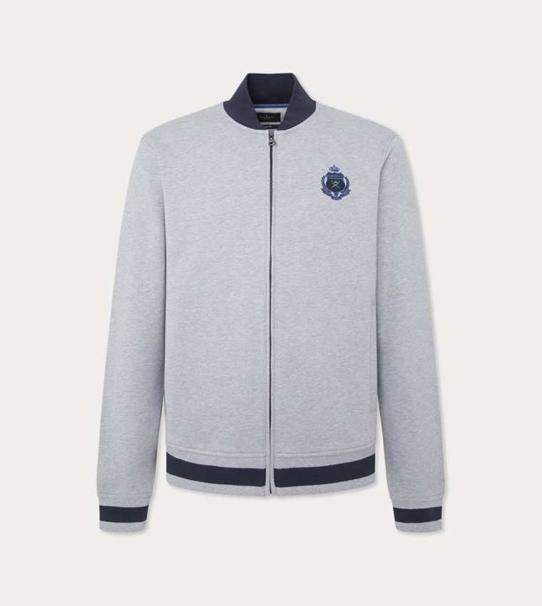 Logo Crest Long Sleeves Jacket
