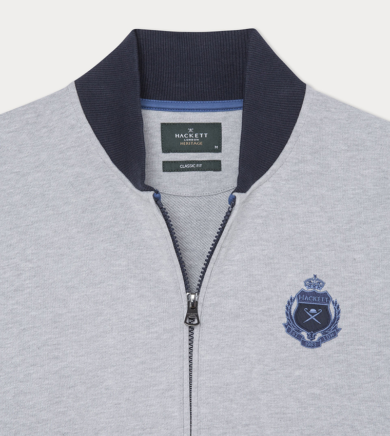 Logo Crest Long Sleeves Jacket