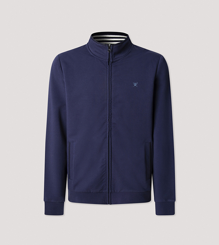 High Neck Long Sleeves Bomber Jacket
