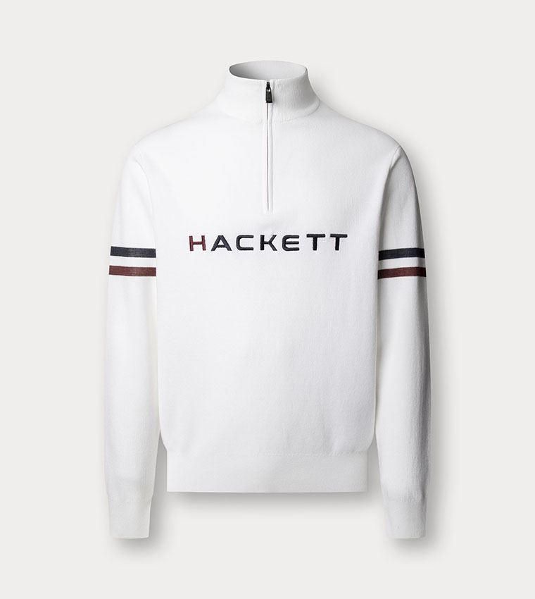 Logo Detail High Neck Sweater