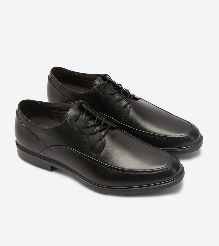 Turner Mt Lace Up Closure Oxford Shoes - Black