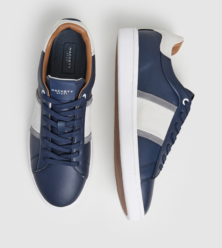 حذاء رياضي بألوان متناسقة ورباط