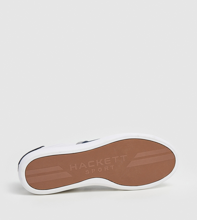 Color Block Lace-Up Sneakers