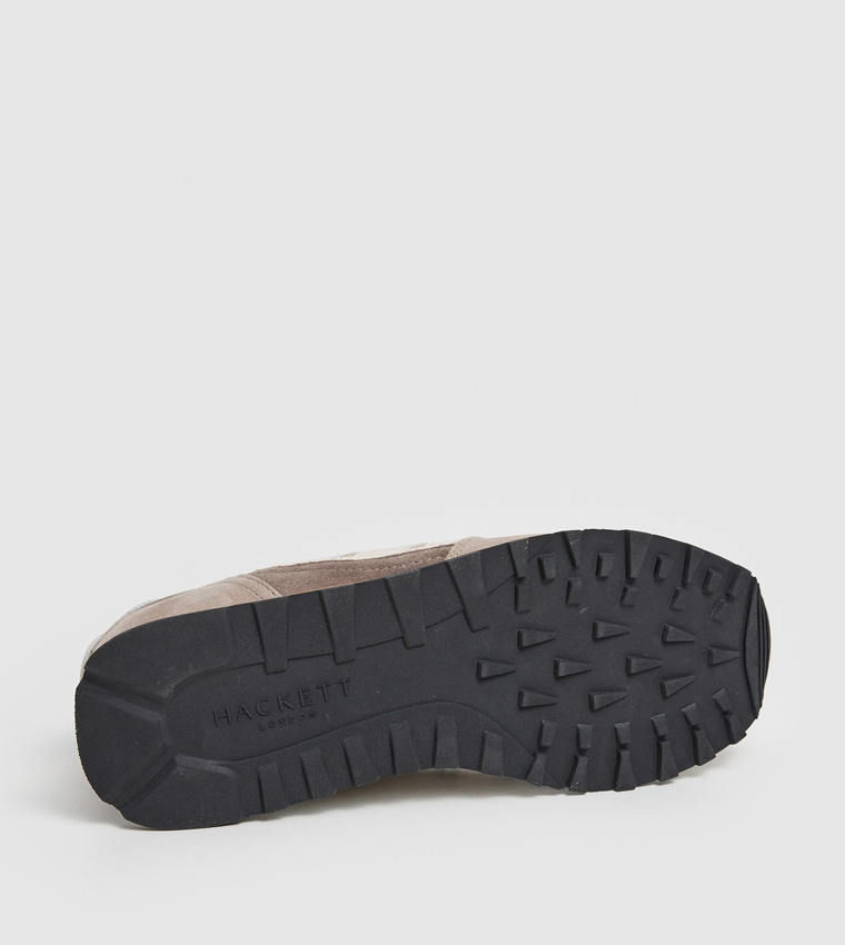 Logo Detail Lace Up Running Sneakers