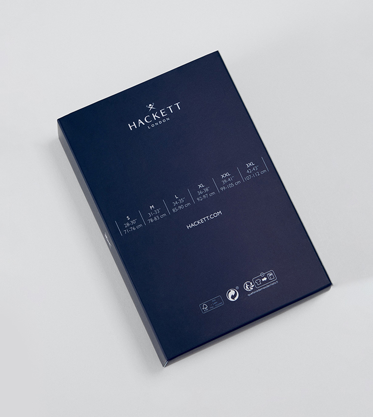 3-Pack Logo Waistband Trunks