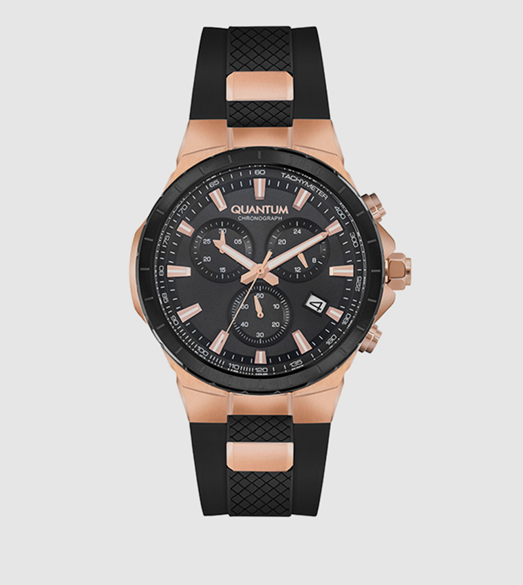 Quantum discount chronograph watch