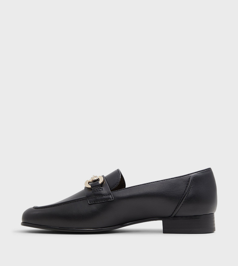 HOLLYY Metal Accent Loafers