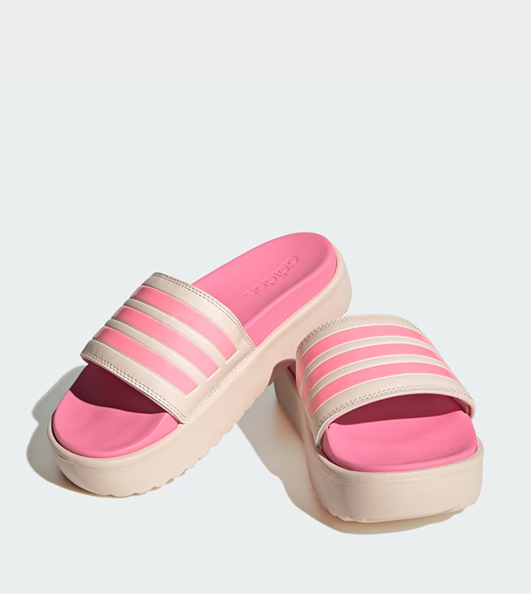 Adidas slides platform cheap