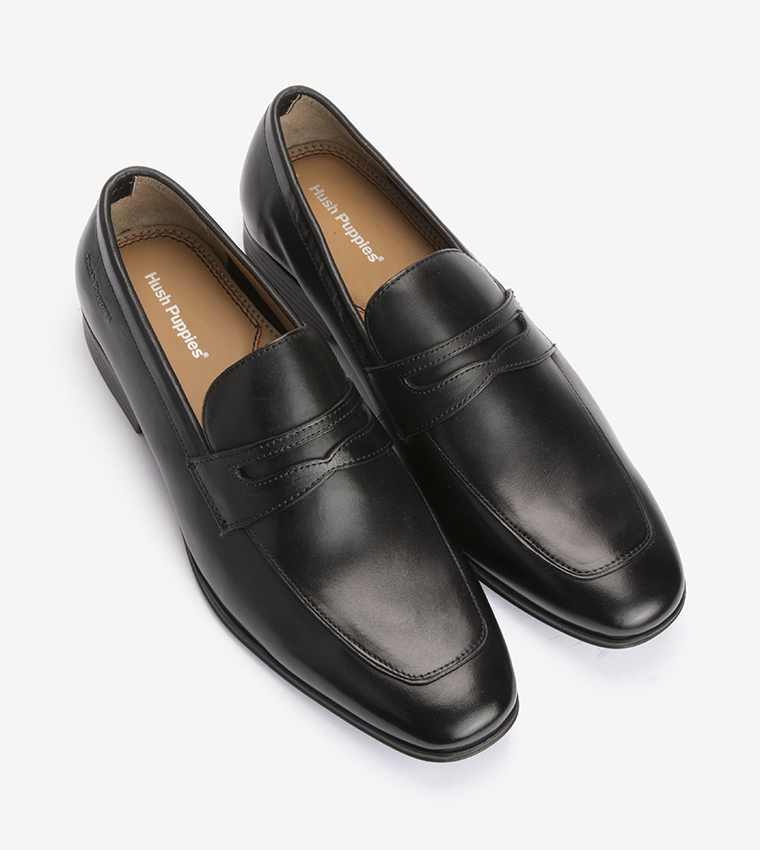 Buy Hush Puppies Alder Penny Loafer In Black | 6thStreet Qatar